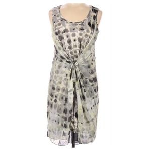 Women's Simply Vera Vera Wang Sleeveless Tie Front Casual Dress, Size Small